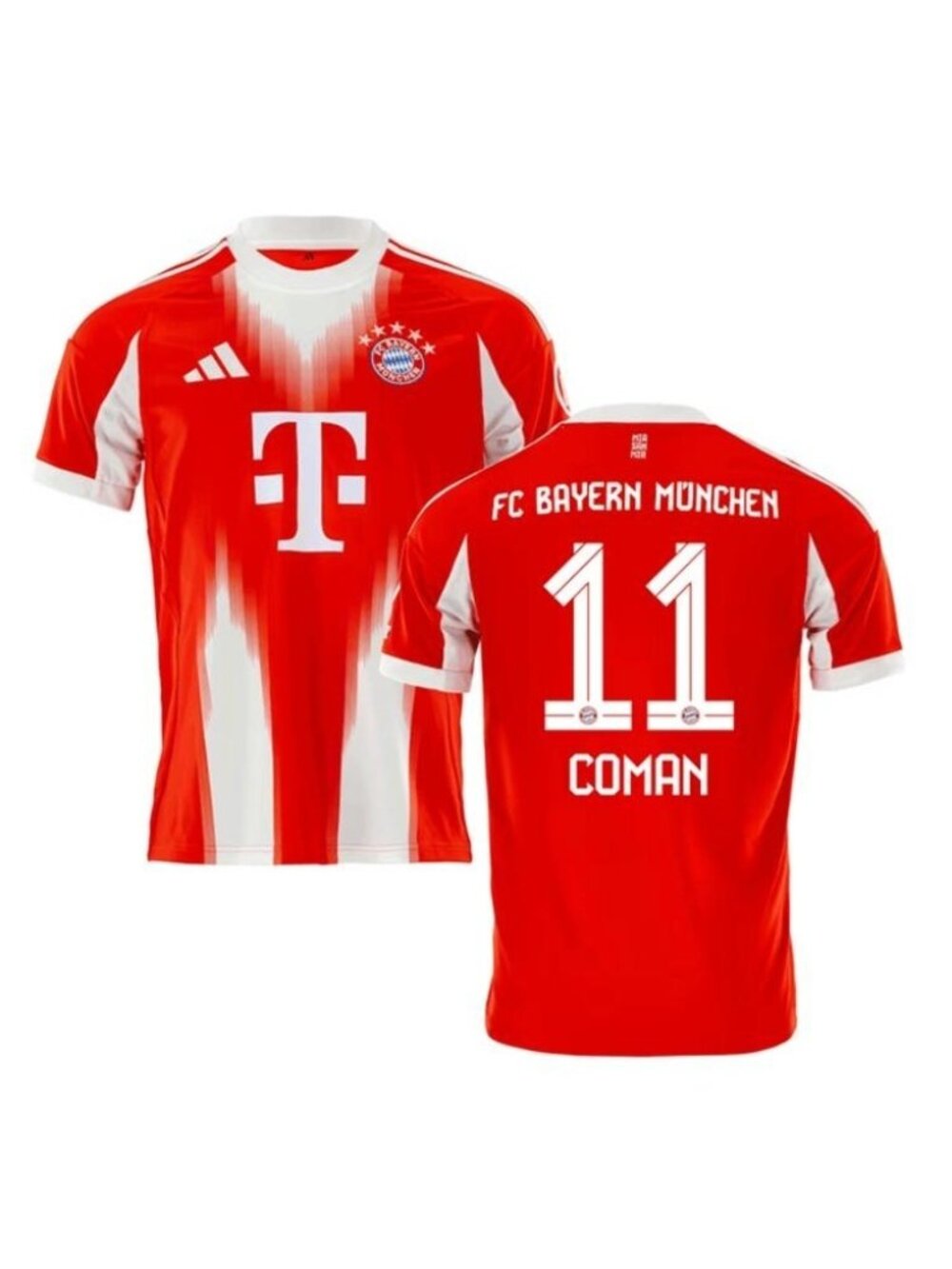 Kingsley Coman Red Soccer Jersey